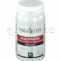 Erba Vita Alga Spirulina Integratore Ricostituente 60 Capsule