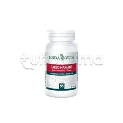 Erba Vita Cardo Mariano Integratore Epatico 400 Mg 60 Capsule