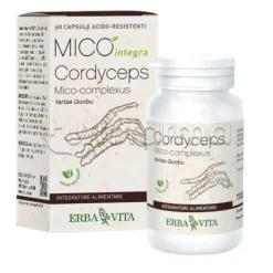 Erba Vita Cordyceps Micò Integra Integratore per Difese Immunitarie 60 Compresse