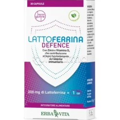 Erba Vita Lattoferrina Defence Integratore Sistema Immunitario 30 Capsule
