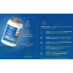 Erba Vita Omega Select 3 Integratore Colesterolo e Trigliceridi 120 Perle
