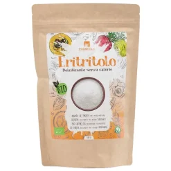Erbavoglio Eritritolo Bio dolcificante naturale zero calorie busta da 500 g