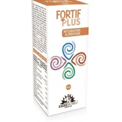 Erbenobili Fortif Plus Integratore per Gonfiore Addominale 30 Capsule