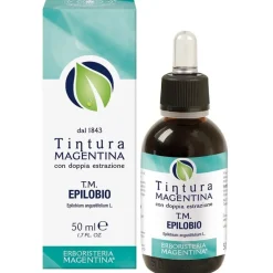 Erboristeria Magentina Epilobio Tintura Magentina per Prostata e Vie Urinarie 50ml