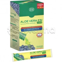 ESI Aloe Vera Succo +Forte con Mirtillo Pocket Drink 24 Bustine