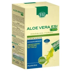 Esi Aloe Vera Succo Forte Pocket Drink Depurativo 24 Bustine