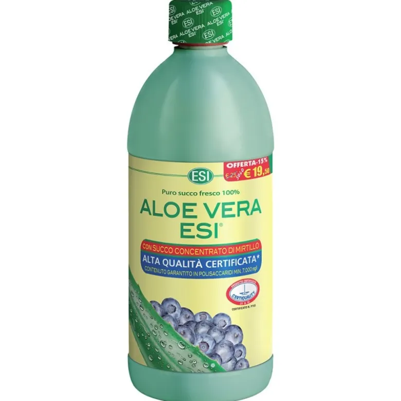Esi Aloe Vera Succo Mirtillo Integratore 1 lt