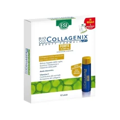 ESI Biocollagenix Forte Integratore di Collagene 10 Flaconcini + 2 Maschere Omaggio