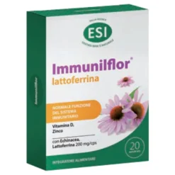 Esi Immunilflor Lattoferrina Integratore per Difese Immunitarie 20 Capsule