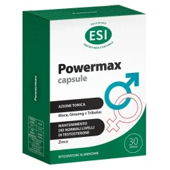 ESI Powermax Integratore Tonico per Stanchezza Fisica e Mentale 30 Capsule