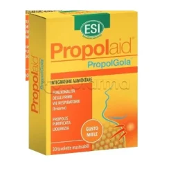 Esi Propolaid Benessere Gola 30 Tavolette Masticabili Miele