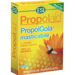 Esi Propolaid Gola 30 Tavolette Masticabili con Propoli Gusto Menta