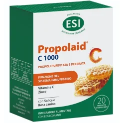 Esi Propolaid Propol C Integratore Alimentare in Tavolette Effervescenti 500mg