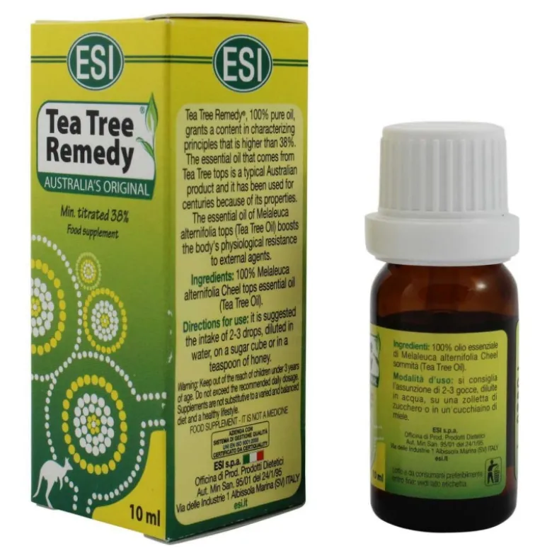 Esi Tea Tree Remedy Oil Olio Essenziale 100% Puro 10ml