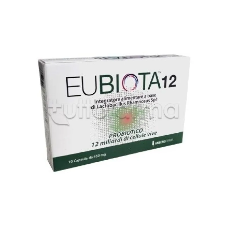 Eubiota 12 Integratore per Intestino 10 Capsule