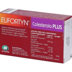 Eufortyn Colesterolo Plus Integratore per il Colesterolo 30 Compresse