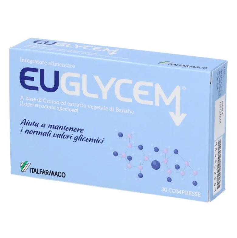 Euglycem Integratore per Regolazione Glicemia 30 Compresse