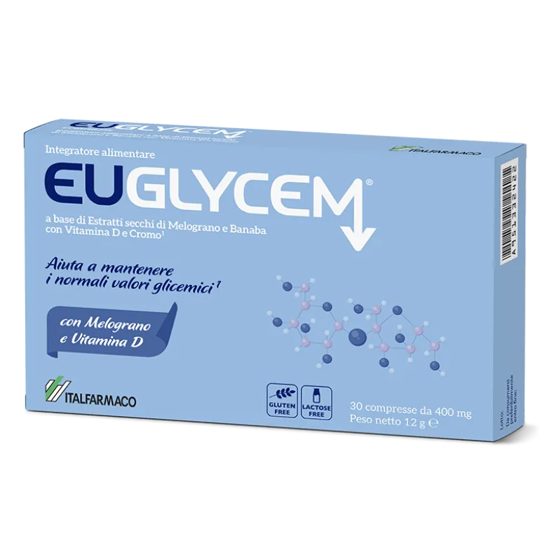 Euglycem Integratore per Regolazione Glicemia 30 Compresse