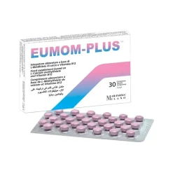 Eumom Plus Folato e Vitamina B12 Gravidanza 30 Compresse
