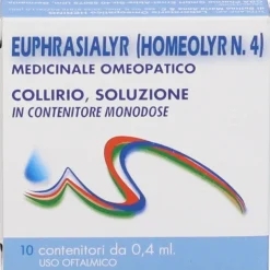 Euphrasialyr Homeolyr N.4 Collirio Omeopatico 10 Monodose Da 0,4ml