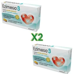 Ezimega3 Integratore per il Colesterolo 2 Confezioni da 20 Compresse