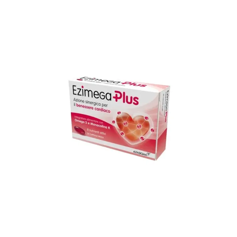 Ezimega Plus Integratore per Colesterolo 20 Capsule