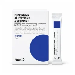 Face D Pure Drink Glutatione & Vitamina C - 30 Stick Monodose da 15 ml