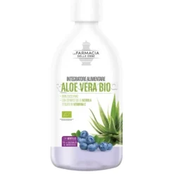 Farmacia delle Erbe Aloe Vera Bio Mirtilli per Depurazione e Digestione 500ml