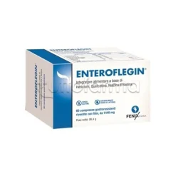 Fenix Pharma Enteroflegin Integratore per l'Intestino 60 Compresse