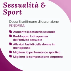 Fenofem Integratore per Equilibrio Ormonale Femminile 30 Capsule