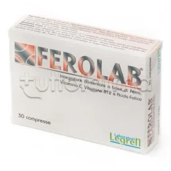 Ferolab Integratore Alimentare di Ferro 30 Compresse