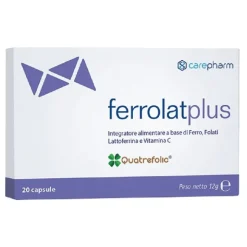 Ferrolat Plus Integratore Alimentare 20 Capsule