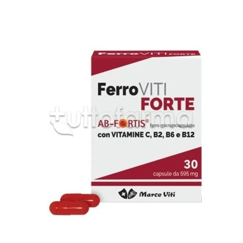 Ferroviti Forte Integratore di Ferro 30 Capsule