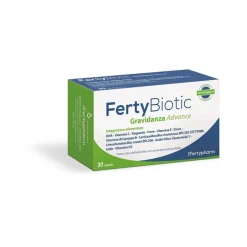 FertyBiotic Gravidanza Advance Integratore per Gravidanza con Acido Folico 30 Capsule
