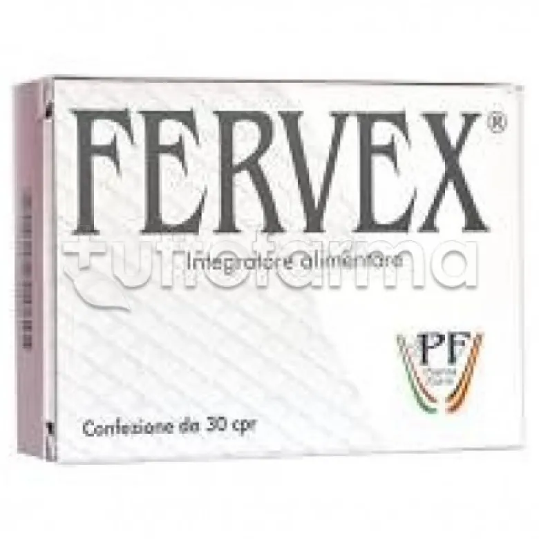Fervex Integratore di Ferro e Vitamine 30 Compresse