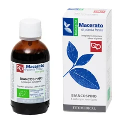 Fitomedical Biancospino Tintura Madre per Cuore e Pressione 100 Ml Bio