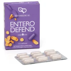 Fitomedical Entero Defend Integratore per Flora Intestinale 12 Capsule