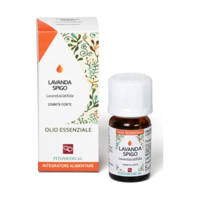 Fitomedical Lavanda Spigo Olio Essenziale per Rilassamento 5ml