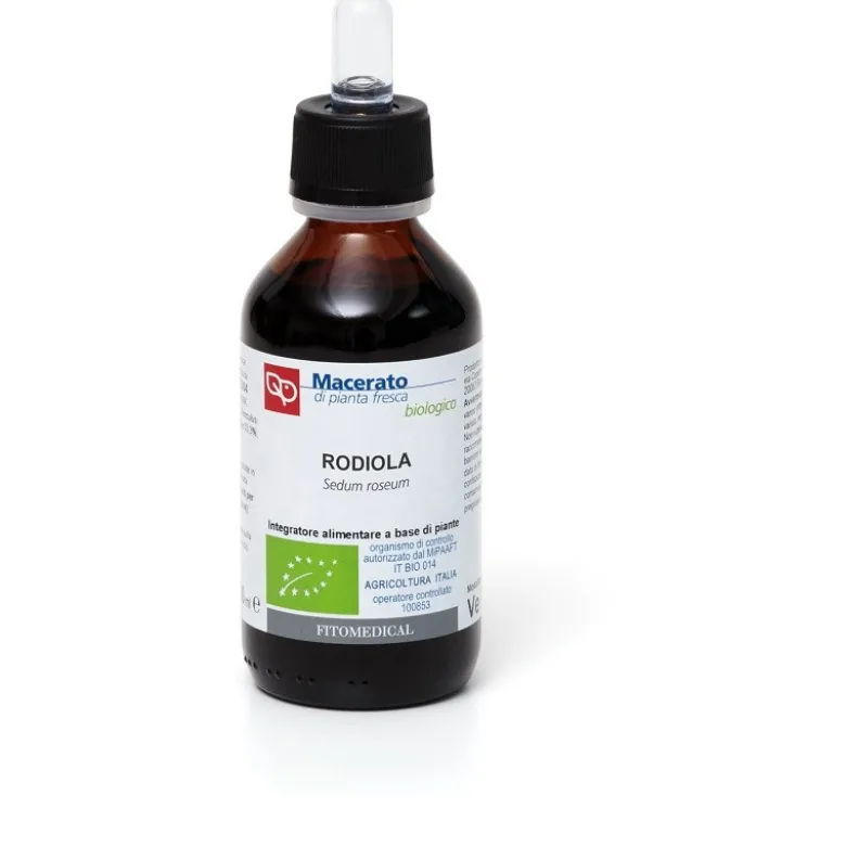Fitomedical Rodiola Tintura Madre per Stanchezza e Stress 100 ml