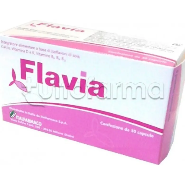 Flavia Integratore per la Menopausa 30 Capsule Molli