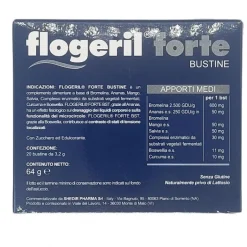 Flogeril Forte Integratore Drenante e per il Microcircolo 20 Bustine