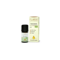 Flora Timo Olio Essenziale Bio per Vie Respiratorie 5 ml