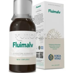 Fluimalv Integratore per Vie Respiratorie per Benessere delle Vie Respiratorie Flacone da 100 ml
