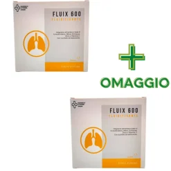 Fluix 600 Acetilcisteina per Tosse e Catarro 10 Bustine + CONFEZIONE OMAGGIO
