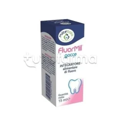 Fluormil Humana Integratore di Fluoro Bambini Gocce 15ml
