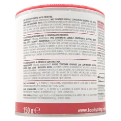 Foodspring Creatina Polvere Integratore per Massa Muscolare 150g