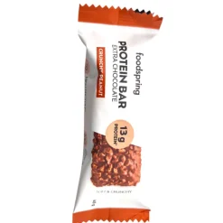 Foodspring Protein Bar Extra Cioccolato Recupero Muscolare Gusto Arachide Croccante 45 gr
