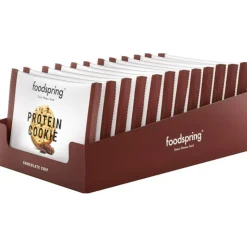 Foodspring Protein Cookie con Gocce di Cioccolato 12 Biscotti x 50g