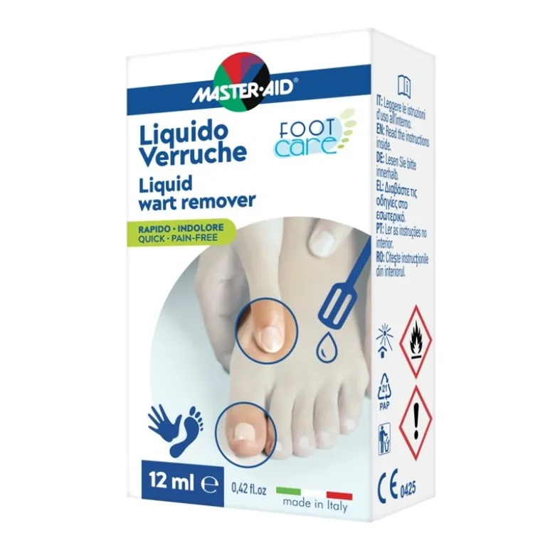 Footcare Gel Verruche per Rimozione Verruche 12 ml