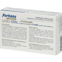 Forhans Lattoferrina Gengi-Oral per Salute Orale 30 Compresse Orosolubili.